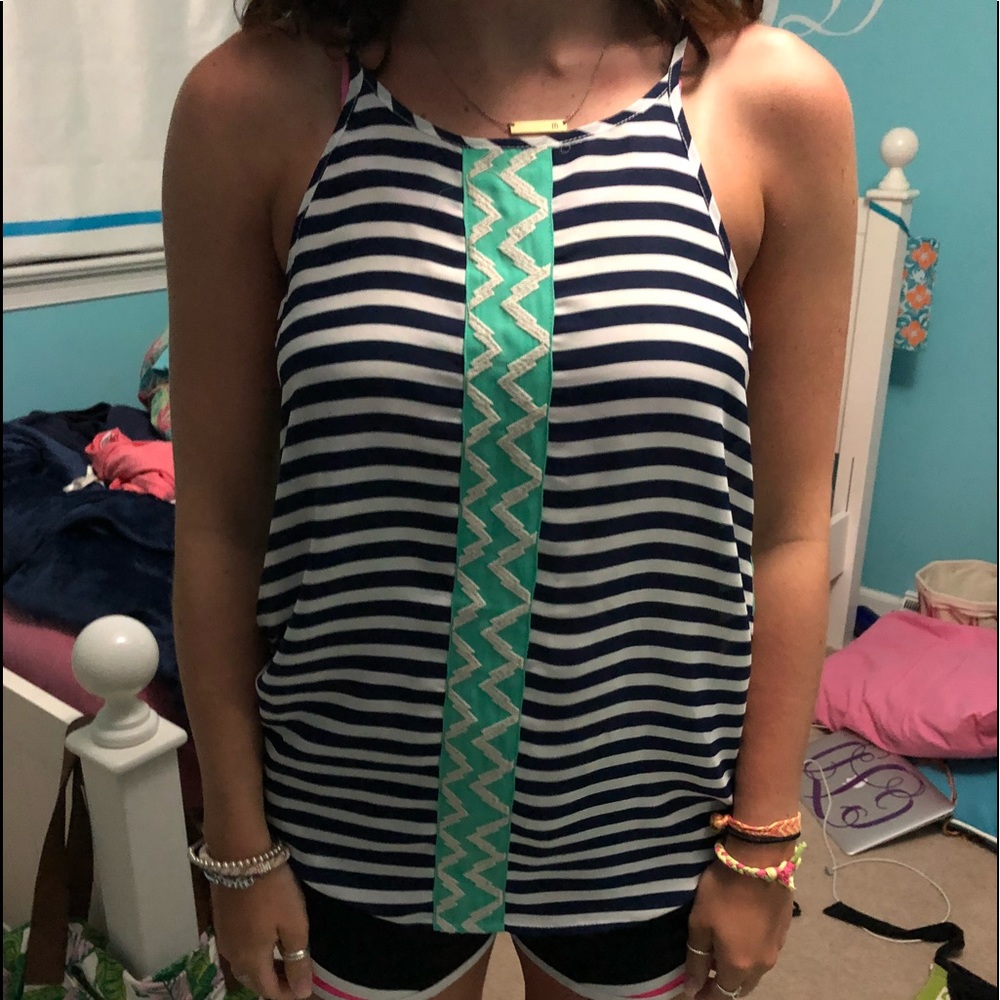 Striped tank